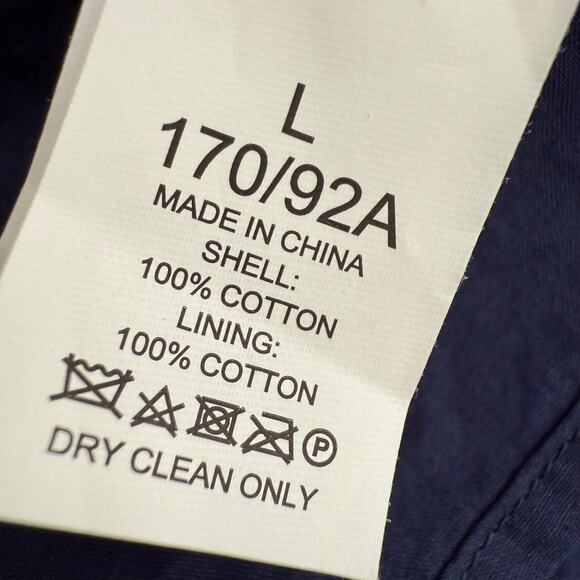 Kate Spade Butterfly Eyelet Tiered Dress Navy Blue L - Picture 11 of 12